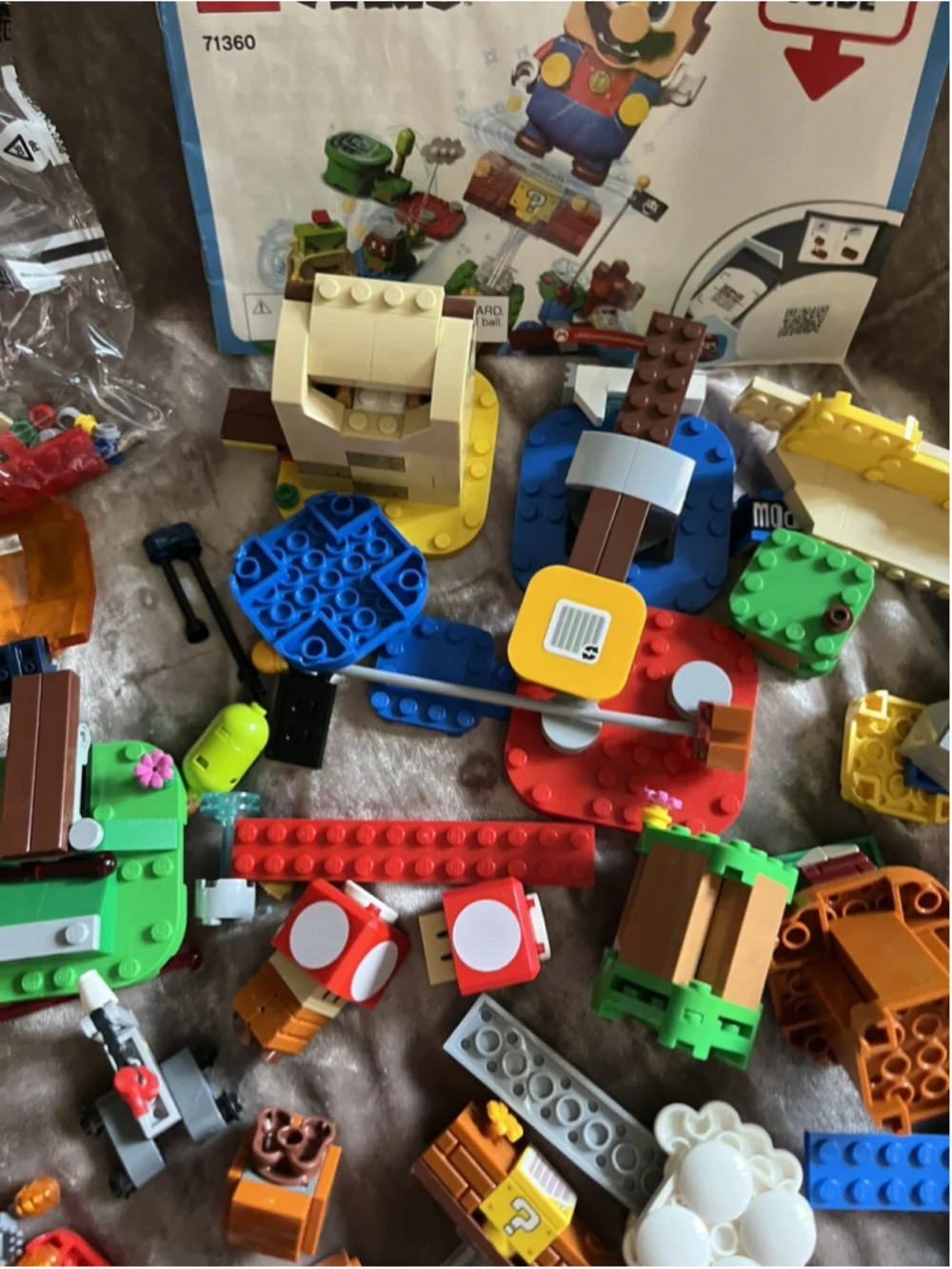 LEGO Super Mario Interactive Mario & Mixed Lot 71360 Mixed IM COMPLETE Read